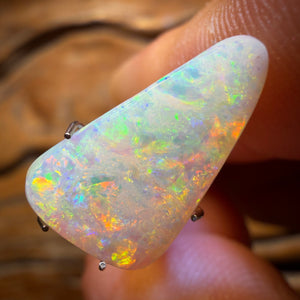 3.5cts - Gem Lightning Ridge Light Opal Pure Double Sided Magic
