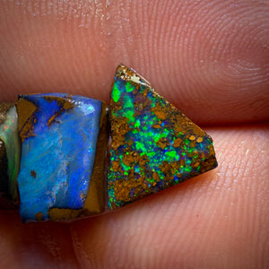 8.5cts - 3x Yowah Nut Opal Rough Preform’s