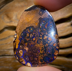 48.6cts - Tribal Queensland Boulder Opal from Yowah