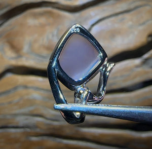 Sterling Silver - Solid South Australian Crystal Opal Pendant