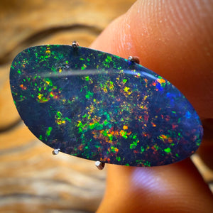 5.4cts - Galaxy’s Fire Australian Boulder Opal Doublet. Old School irreplaceable