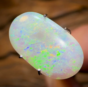 1.7cts - Lightning Ridge Crystal Opal - Opal Whisperers