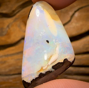 20.5cts - Yowah Nut Crystal Centre Opal. Australian Boulder Opal