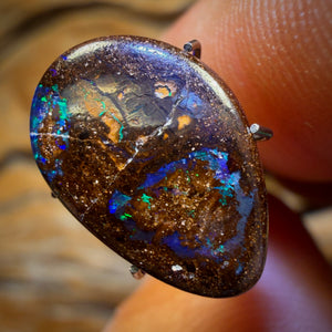 🔨 AUCTION 🔨 No Reserve 7.2cts - Yowah Nut Opal. Australian Boulder Opal