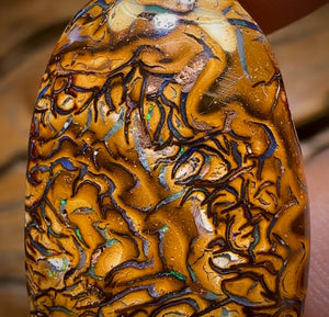 42.5cts - Awesome Tribal Australian Boulder Opal from Yowah