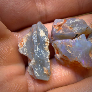 42.3cts - 4x Lightning Ridge Opal Rough Parcel