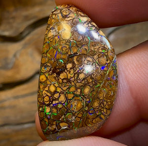31.4cts - Australian Boulder Opal. Yowah Tribal - Opal Whisperers