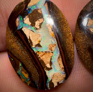 35.1cts - Tribal Queensland Boulder Opal Pair