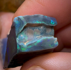 175.7cts - 8x Lightning Ridge Dark and Black Opal Rough Parcel Quality Cutting / Carving Material - Opal Whisperers