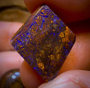 105.2cts- 4x Tribal Queensland Boulder Opal Rubs