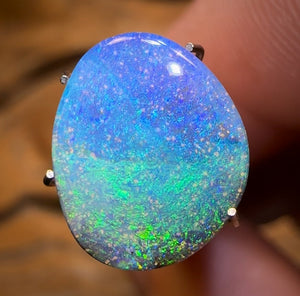 🔨 AUCTION 🔨 3.15cts - Queensland Boulder Seam Opal from Winton “Wow Colour Cobo”