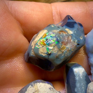 157.8cts - 5x Lightning Ridge Opal Rough Parcel