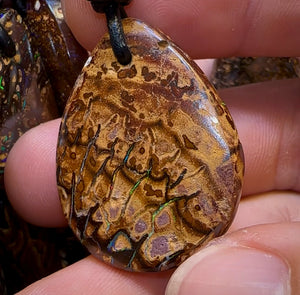 10x Drilled Yowah Boulder Opals. Bulk Wholesale Dealers Package - Opal Whisperers