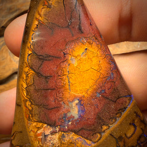 335.4cts - Large Tribal 1/2 Australian Boulder Opal from Yowah