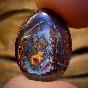 10.2cts - Yowah Nut Kernel Opal. Australian Boulder Opal