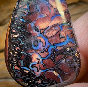67.5cts - Tribal Queensland Boulder Opal from Koroit