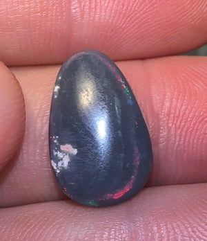 4.8Cts ”Heritage Collection” Investment Solid Black Opal, Lightning Ridge - Opal Whisperers