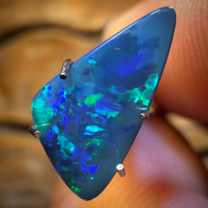 1.2cts - Lightning Ridge Opal Doublet Old School 30+ Yr