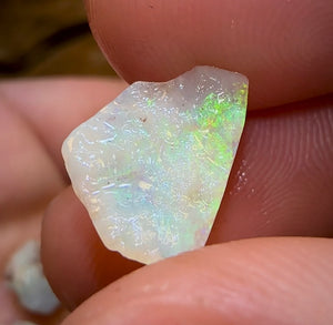 (Template) 62.45cts - 14x Lightning Ridge Crystal, Dark and Light Opal Rough - Opal Whisperers