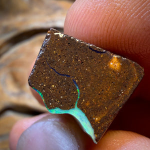 Dad Card! 44.6cts - Queensland Boulder Seam Opal Rough Rub