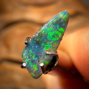 🔨 AUCTION 🔨 0.6cts - Queensland Boulder Seam Opal. Australian Opal