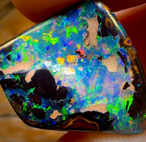 62.5cts - “Island Oasis” Celebrity Stone TOP GEM Yowah Nut Crystal Centre Opal. Featured on “Outback Opal Hunters”!