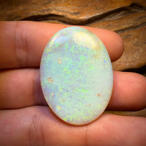49.5cts - Large Oval South Australian Crystal on Unique “Mother of Matrix” Multicolours!