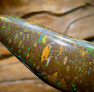 49cts - Queensland Boulder Opal from Yowah. Unique Tight Conglomerate. - Opal Whisperers