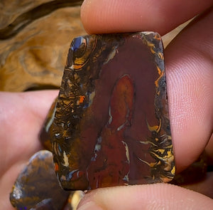 165cts - 8x Koroit Nut Rubs. Australian Boulder Opal - Opal Whisperers