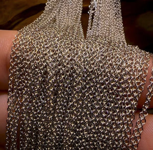 Solid Sterling Silver (925) Quality Chain