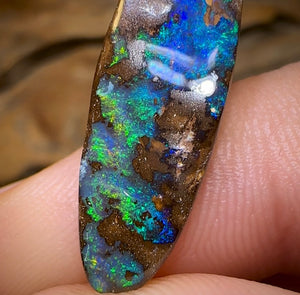 9.2cts - “Malibu” Koroit Nut Australian Boulder Opal - Opal Whisperers