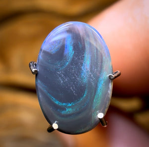 Auction Fall-Through = Your Gain! 🔥 Now More Than 50% Off RRP 🚨 0.85cts - Lightning Ridge Black Opal Picture Stone