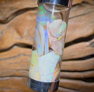 Australian Opal Time Capsule Pendant - Opal Whisperers