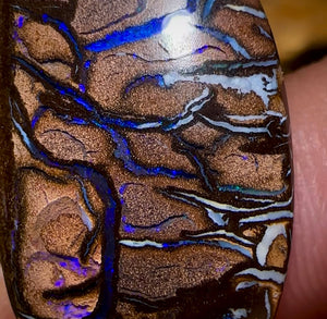 27.1cts - Top Tribal Queensland Boulder Opal from Koroit