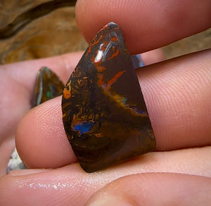 165cts - 8x Koroit Nut Rubs. Australian Boulder Opal - Opal Whisperers