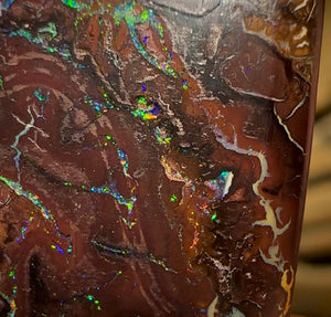 35.4cts - Queensland Boulder Opal Double Sided - Opal Whisperers