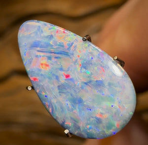 3.2cts - Australian Boulder Opal Doublet