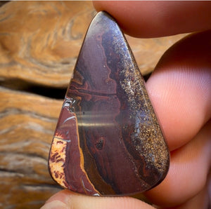 59.9cts - Tribal Yowah Nut Opal. Australian Opal