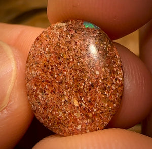 9.4cts - Solid Australian Boulder Pipe Opal Banger