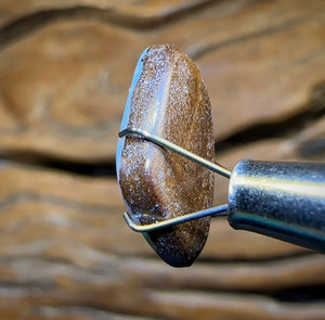 4.75cts - Top Australian Boulder Seam Opal Red Multi Colour