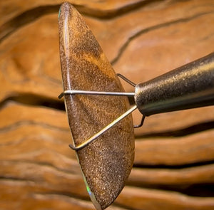 8,55 carats - Opale de filon de rocher du Queensland