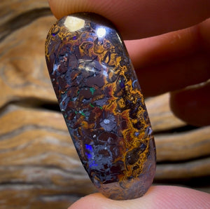 27.8cts - Tribal Queensland Boulder Opal from Koroit