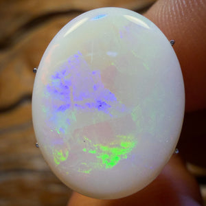 8.3cts - South Australian White Opal from Coober Pedy