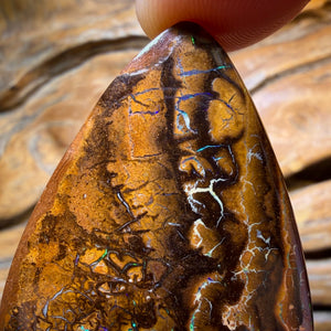 TGIF 105.7cts - Tribal Queensland Boulder Opal. Australian Opal $1/ct