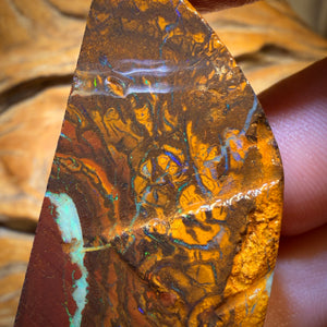 145cts - Tribal Yowah Nut Opal Rough Slab