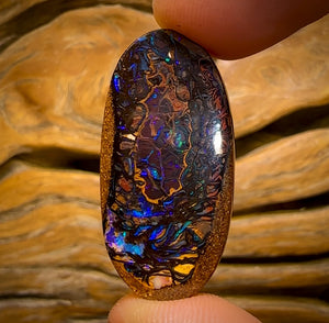 41.4cts - Tribal Australian Boulder Opal from Yowah