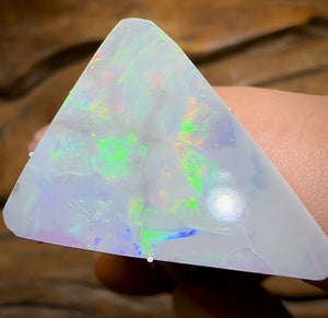 12.1cts - Dark Opal from Lightning Ridge - Opal Whisperers