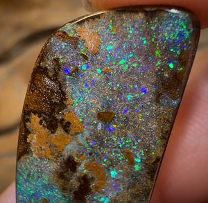 (Template) 19.3cts - Queensland Boulder Opal from Yowah - Opal Whisperers