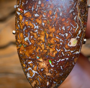 17.1cts - Australian Boulder Opal. Yowah Tribal - Opal Whisperers