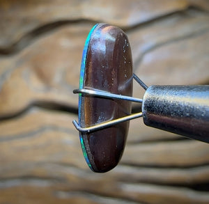6.3cts - TOP Australian Boulder Opal Doublet - Opal Whisperers